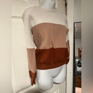 Cute multi color sweater